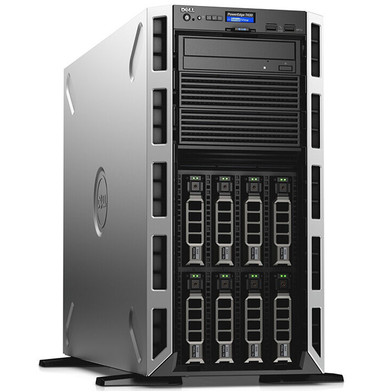 【戴爾(DELL)服務器/工作站T430】 戴爾 DELL T430塔式服務器E5-2603V4/16G/1T SAS*3熱插拔/H330/DVDRW/450W冷電